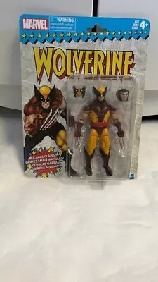 Marvel Legends Retro Wave 1 X-Men 6'' Inch Figure Wolverine! Hasbro! Sealed! • $50