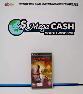 PSP - God Of War - Chains Of Olympus - Game + Manual • $20