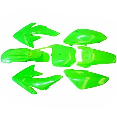 GREEN Plastics Guard Fairing Fender Kit CRF70 150c 160cc PIT PRO Trail Dirt Bike • $45.54