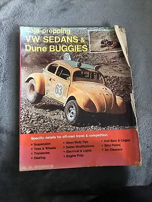 1970 Baja Prepping VW Sedans & Dune Buggies Vintage Book By Waar HP Books • $14
