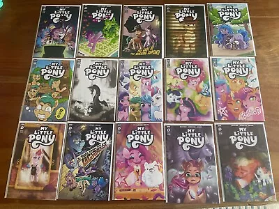 My Little Pony IDW Comic Lot Of 15 Issues With Variant Covers VF/NM • $29.26