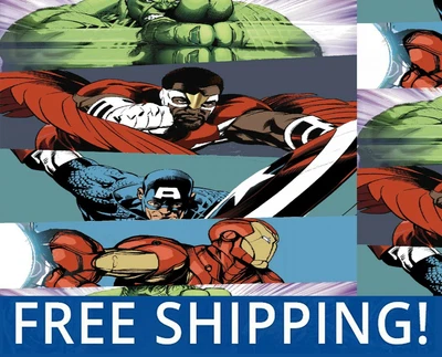 $59.75 • Buy Avengers Marvel Super Heroes Fleece Fabric - $$ Buy More - Save More $$ #71012