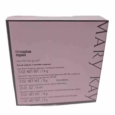 Mary Kay Timewise Repair Volu-firm The Go Set TRAVEL 5 PIECE SET New In Box • $26.95