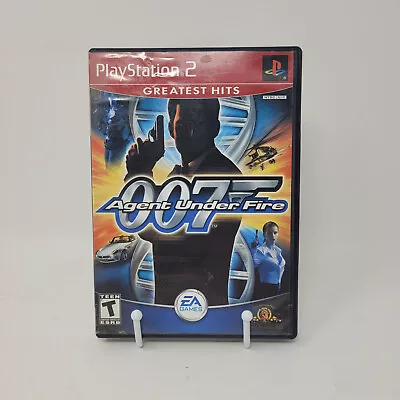 James Bond 007 Agent Under Fire PlayStation 2 PS2 Complete With Manual • $4.49