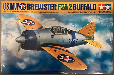 Tamiya 61031 U.S. Navy Brewster F2A-2 Buffalo 1:35 Scale Model 1600 MM No. 31 • $58.99