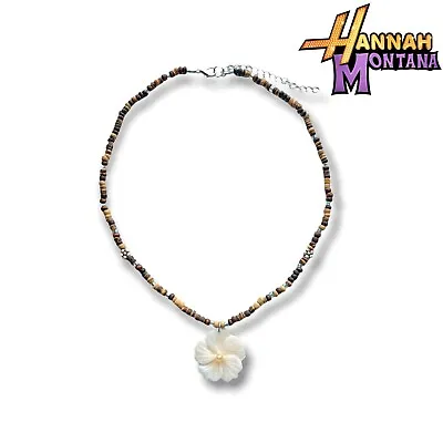 🌸🌊 Handmade Miley Cyrus Beaded Sea Shell Necklace Inspired From Hannah Montana • $45