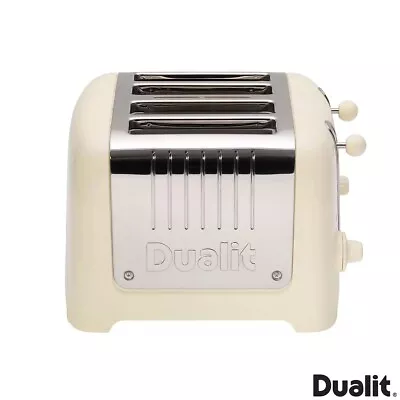 £97.99 • Buy Dualit 46202 4 Slice Toaster - Canvas White