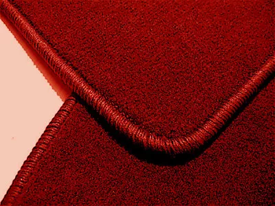 Dark Red Velours Trunk Carpet Kit For Mercedes R107 SL  1971 -1979 • $198