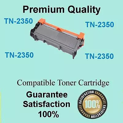 2x Brother Compatible Toner TN2350 TN 2350 HY HL L2380DW MFC L2700DW MFC 2703DW  • $24.25