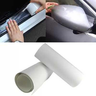 Clear Door Sill Edge Paint Protect Vinyl Cover Film Sheet Anti Scratch Sticker • $7.91