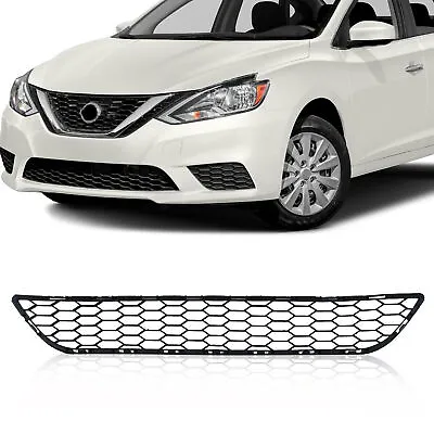 Fits 2016-2018 Nissan Sentra Bumper Face Bar Lower Grille  NI1036107 622543YU0A • $14.85