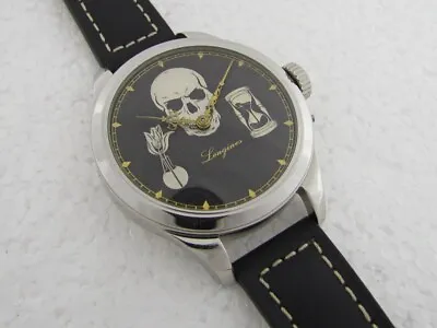 Longines Memento Mori Masonic Marriage!!! Antique 1893 Swiss Men Watch Excellent • $499.99