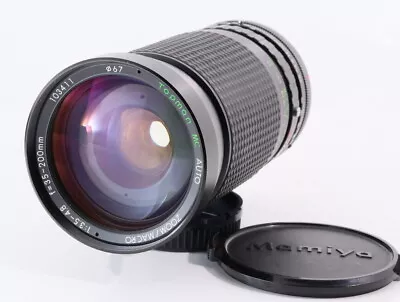 Rare TOPMAN MC AUTO ZOOM MACRO 35-200mm F3.5-4.8 Canon FD Lens Ex From JP#1034 • £35.05