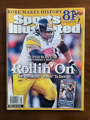 Sports Illustrated: Super Bowl XL Preview - 20 January 2006 • $7