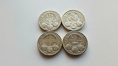 £1 One Pound Coin Capital Cities Set Rare Edinburgh Cardiff London Belfast • £16.95
