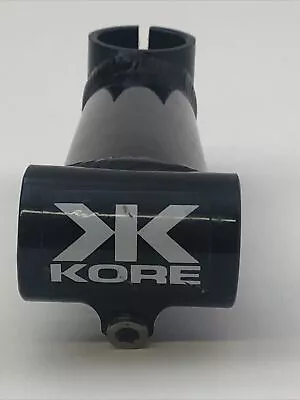 Vintage Kore 1 1/8 In Threadless Stem 140 Mm  25.4 Mm Road Bike Black A09 • $39.99