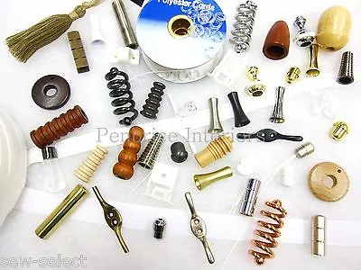 Roman Blind Parts Spares Supplies Cord Pulls Sewing Fabric Workroom Accessories • £5.07