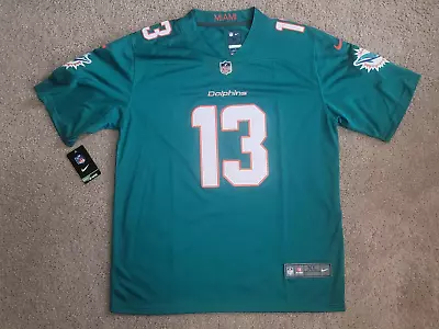 Miami Dolphins Dan Marino #13 Green Nike Jersey All Stitched Size XL Brand New • $69.99