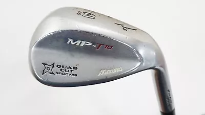 Mizuno Mp T-10 White Satin Wedge 60°-5 Dynamic Gold Stl 999941 Good B21 • $39.99