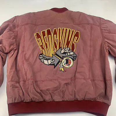 Washington Redskins NFL Padded Cotton Jacket  XL • £55.75