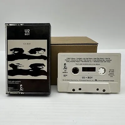 U2 - Boy (1980) Music Cassette Island 90040-4 C144636 • $6.95
