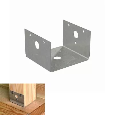 BC Galvanized Post Base For 4x Nominal Lumber: Ensure Stability In Your Projects • $4.54