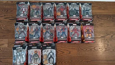 Huge Marvel Legends Lot 15 Figures NIB HTF Spider Man Anti Venom SpiderMan 2099 • $550