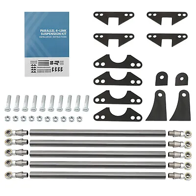 Universal Weld On Parallel 4 Link Axle & Fame Mounts Steel Bars • $195.99