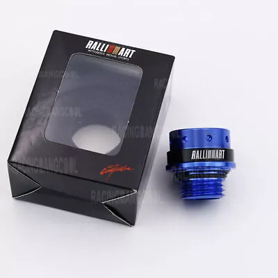 Ralliart Blue Racing Engine Oil Cap Oil Fuel Filler Cover Cap For Mitsubishi • $13.88