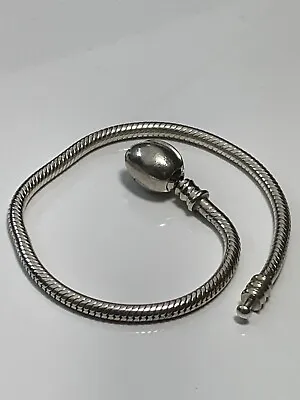 CHAMILIA Sterling Silver '925' Snake Chain Bracelet 13.58g For Bead Charms • £24.99