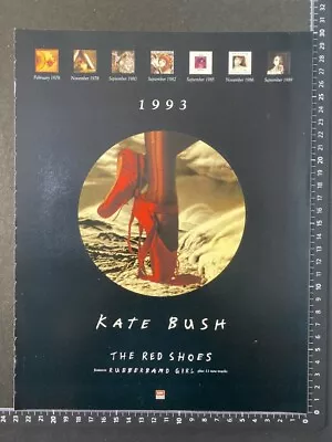 Kate Bush - The Red Shoes - Vintage Poster Size Advert  • £4.99