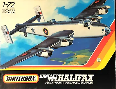 MATCHBOX 1:72 Handley Page HALIFAX GR.II/ B.Mk.I/II Model Kit 40604 PK-604 BNISB • £49.90