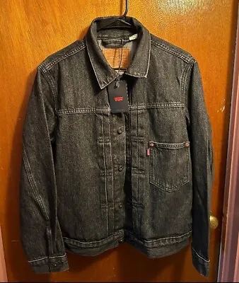 Levis Type 1 Buckle Back Vintage Reproduction  Jacket Small New W/ Tags • $59.99