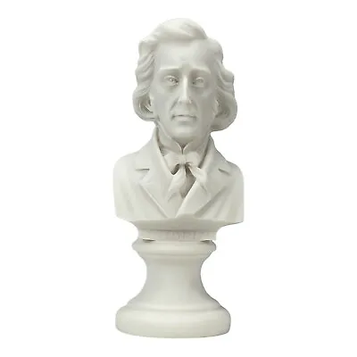 Chopin Bust Classic Music Sculpture Statue Cast Marble • $56.60