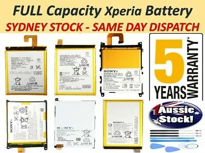 $15.02 • Buy Battery FOR SONY Xperia Z5 / Premium / Z4 Z3 Z2 Z1 Z / Compact XA1 XA2 + Tools