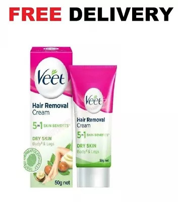 Veet Hair Cream Hair Remover Legs & Body Sensitive Hair Removal Cream 50g • $15.19