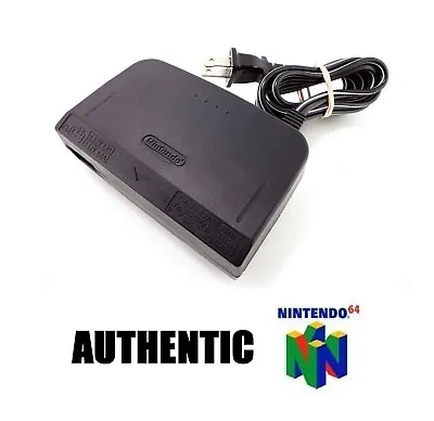 Nintendo 64 Power Supply AC Adapter Original Charger Cable Cord Authentic N64  • $12.99