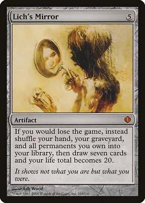 ​Lich's Mirror - Shards Of Alara - Near Mint Foil EN MTG​ • $12.55