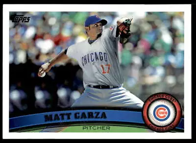 2011 Topps #370 Matt Garza    Chicago Cubs • $1.74