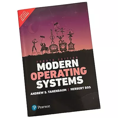 Modern Operating Systems 4th Edition 4E By Andrew S Tanenbaum Paperback • $29.75