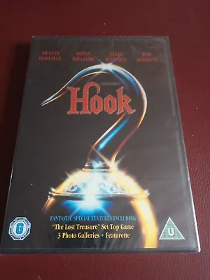 Hook (1992) DVD Robin Williams Julia Roberts Spielberg NEW SEALED • £2.99