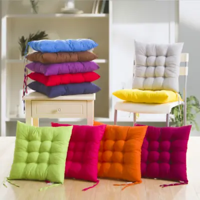 £4.79 • Buy Removable Thicker Cushions Chair Seat Pad Dining Bed Room Garden Kitchen Mat%uk