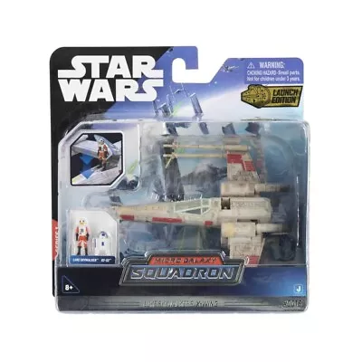 STAR WARS Micro Galaxy Squadron 5  Luke Skywalkers X-Wing Vehicle & Figures • $27.99