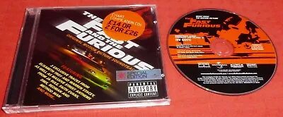 Various Artists Cd - The Fast And The Furious  (music From The Motion Picture) • £5.99