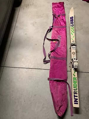 K2 Snow Skis (158 Cm) With Tyrolia Bindings - Intruder + Ski Bag Best Offer • $32