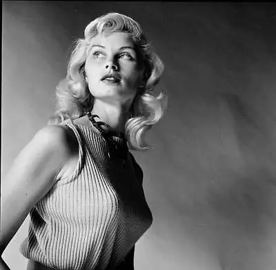 $7.65 • Buy Actress Irish Mccalla Poses At Home In LA 1956 OLD PHOTO 27