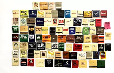 1 Lot Of 107 Mixed Assorted Vintage Match Book Match Box Holiday Inn Budweiser • $33.24