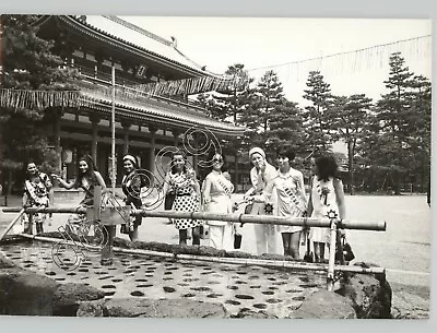 Young Women Miss International Pageant Beauty Contest @ Osaka 1969 Press Photo • $40