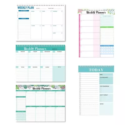 Professional Office Supplies English Memo Pad For Daily Weekly Schedule Planning • $18.94