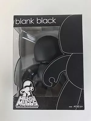 Hasbro Blank Mighty Muggs Blank Black Figure / Custom / Brand New / Free Ship • $16.99